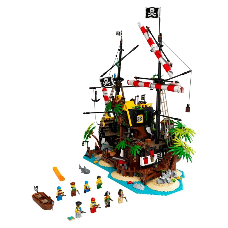 Barracuda Bay Pirates Ideas building blocks model - chaoxingtoys