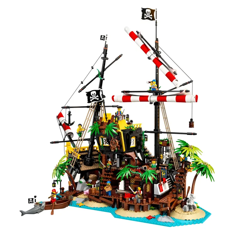 Barracuda Bay Pirates Ideas building blocks model - chaoxingtoys