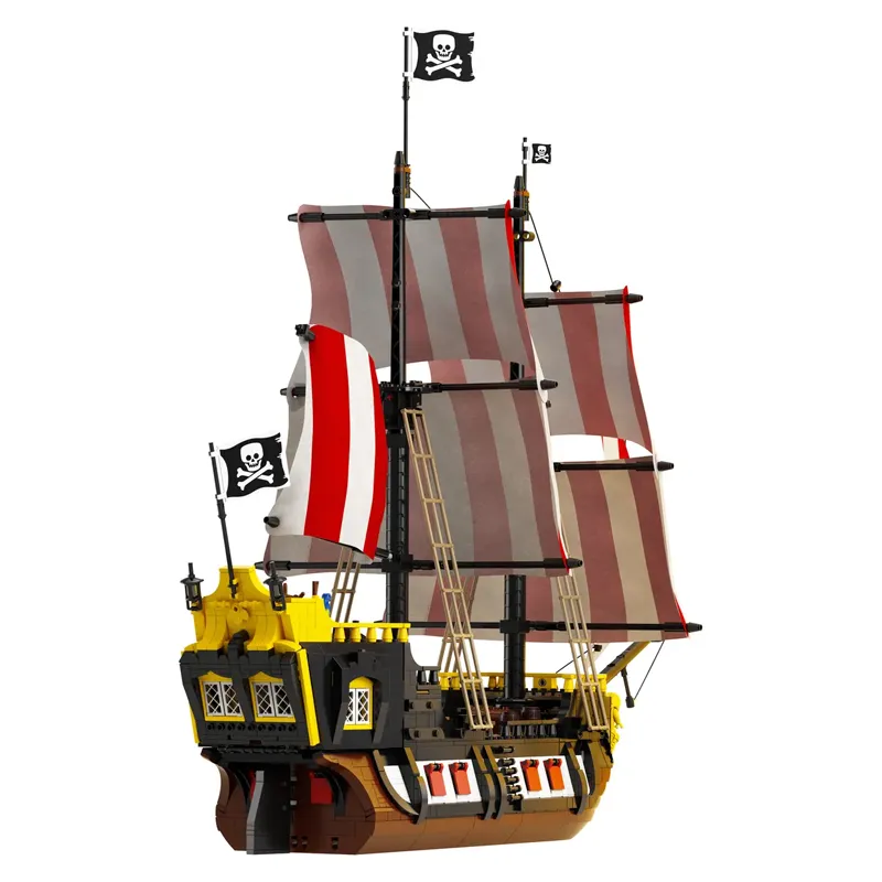 Barracuda Bay Pirates Ideas building blocks model - chaoxingtoys