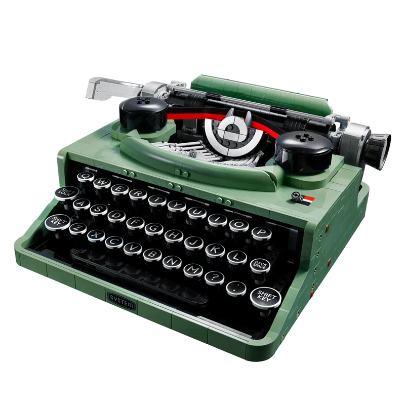 Vintage Mechanical Typewriter building blocks model - chaoxingtoys