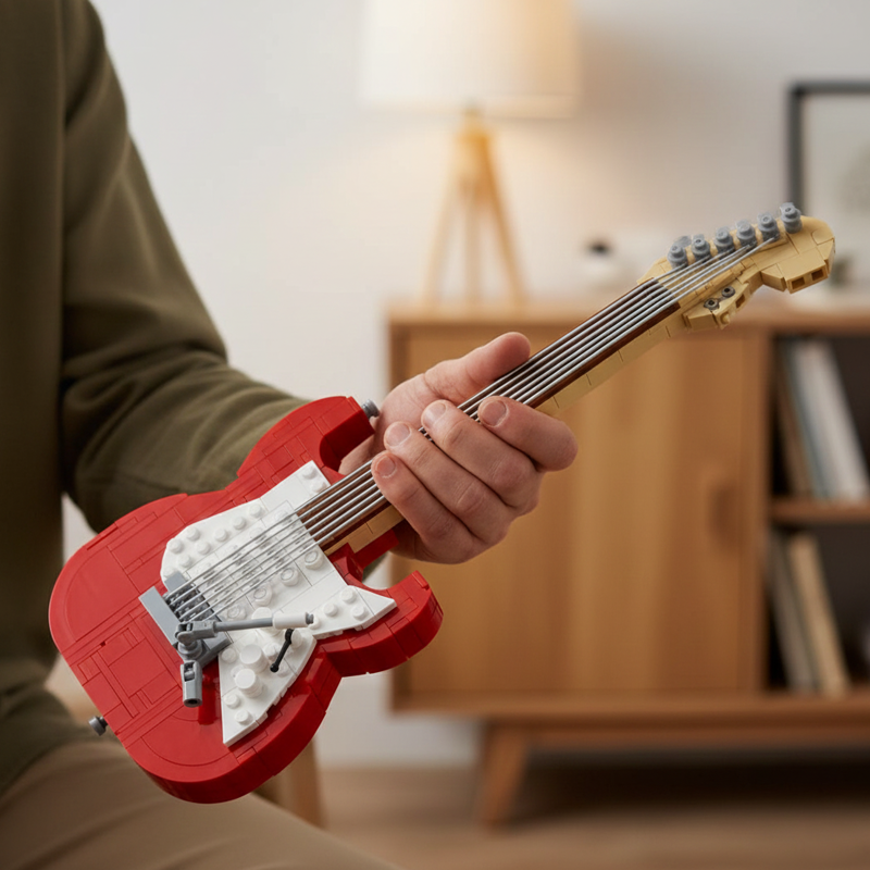 Guitar & Amp building blocks model - chaoxingtoys