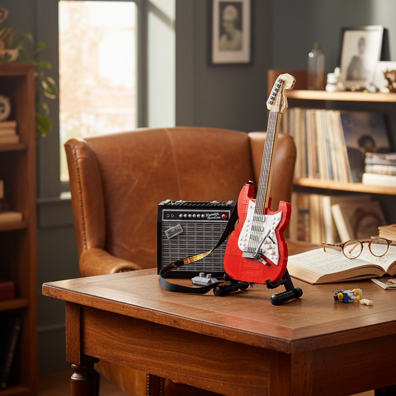 Guitar & Amp building blocks model - chaoxingtoys