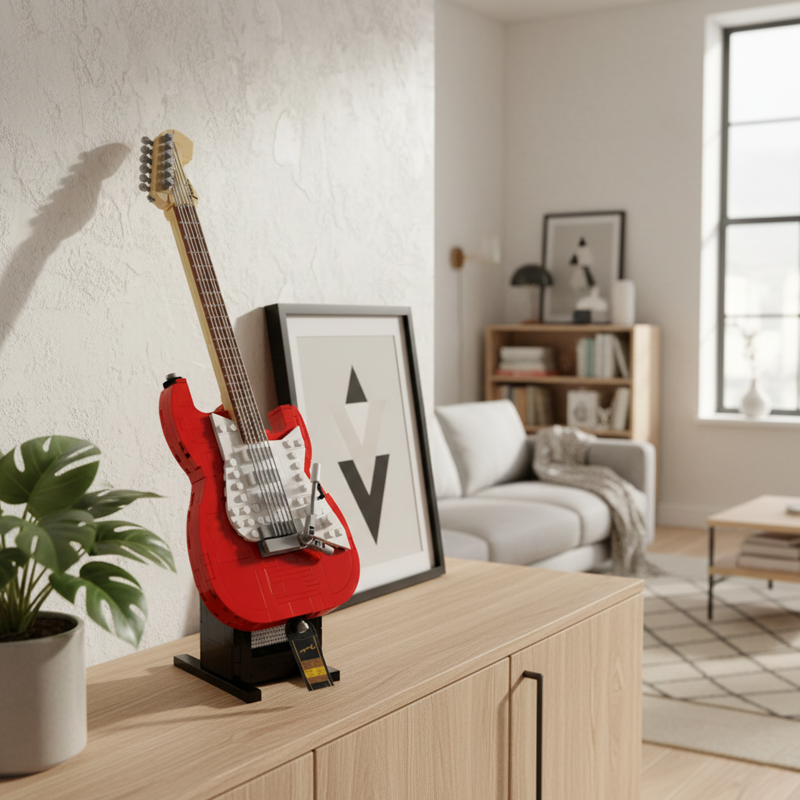 Guitar & Amp building blocks model - chaoxingtoys