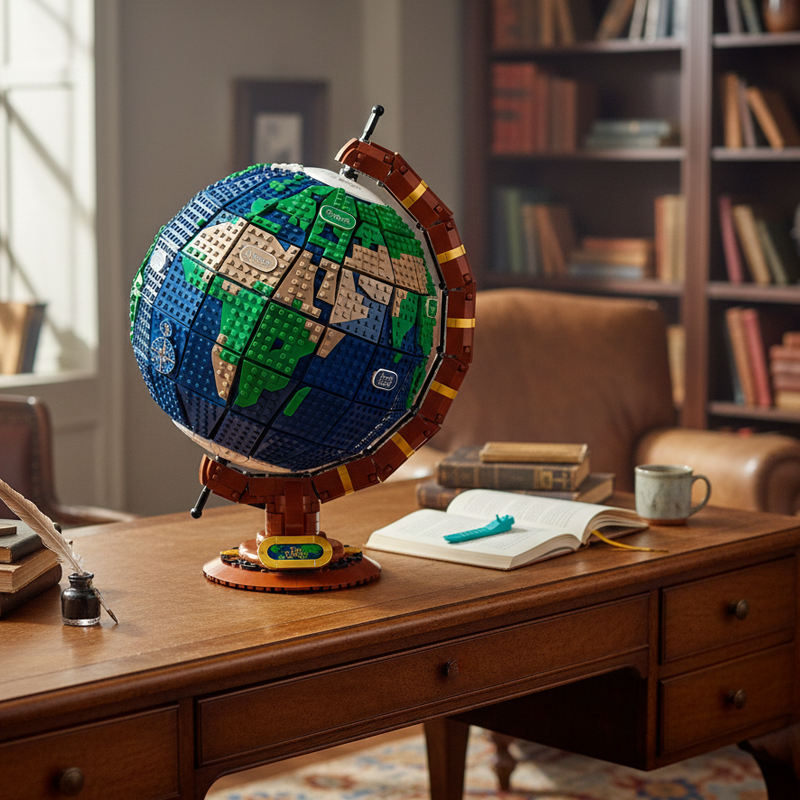 Classic World Globe building blocks model - chaoxingtoys