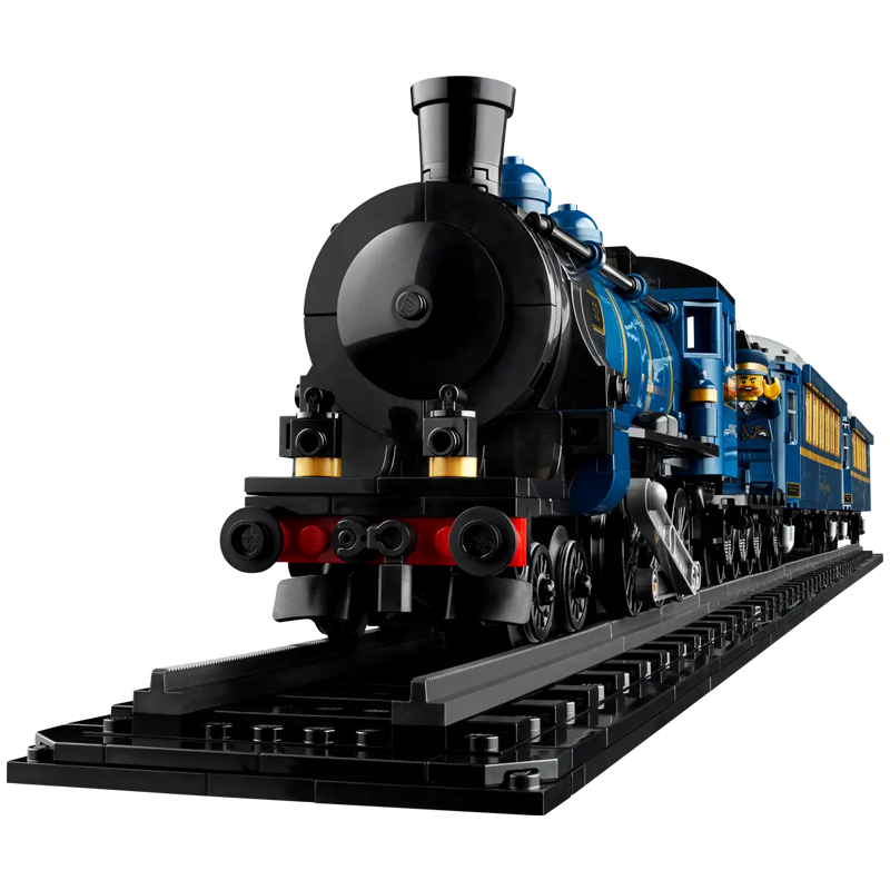 Luxury Vintage Steam Train building blocks model - chaoxingtoys