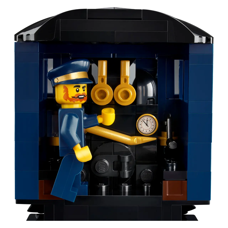 Luxury Vintage Steam Train building blocks model - chaoxingtoys