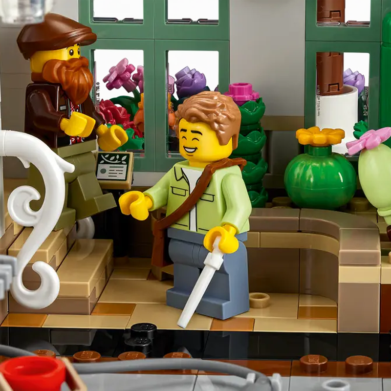 The Botanical Garden building blocks model - chaoxingtoys