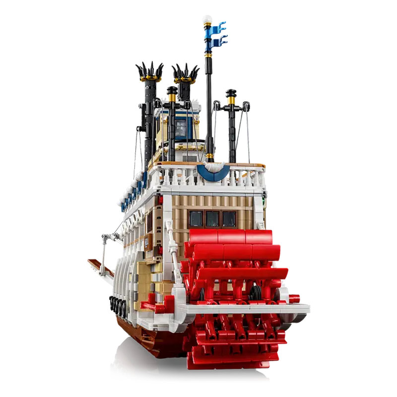 Steamboat building blocks 21356