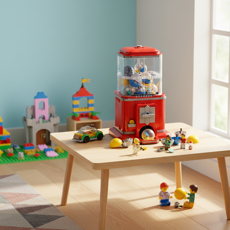 Mini Figure Capsule Vending Machine Building Set building blocks model - chaoxingtoys