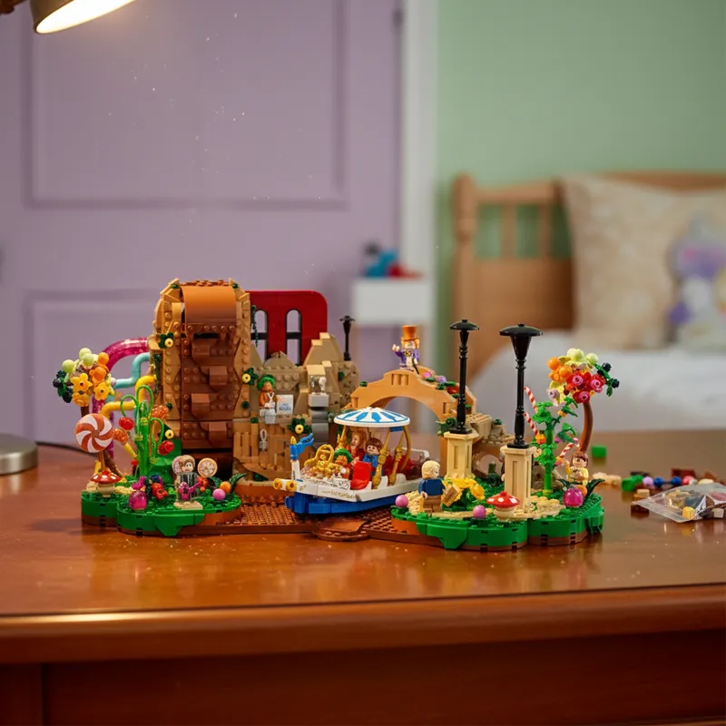 Fantasy Candy Factory Building Set building blocks model - chaoxingtoys