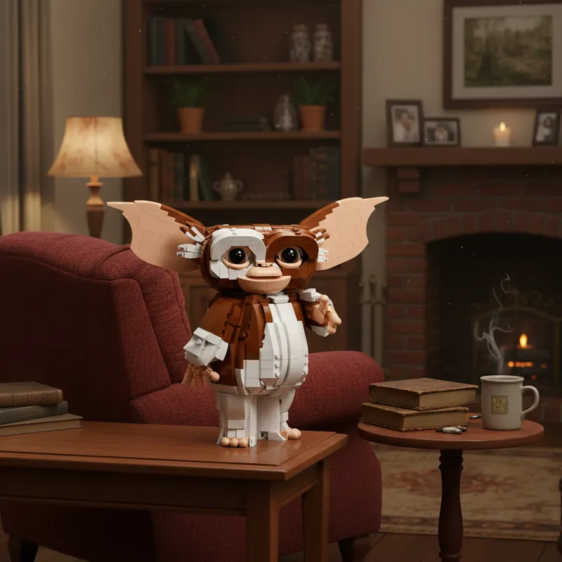 Cute Mogwai Creature Model building blocks model - chaoxingtoys