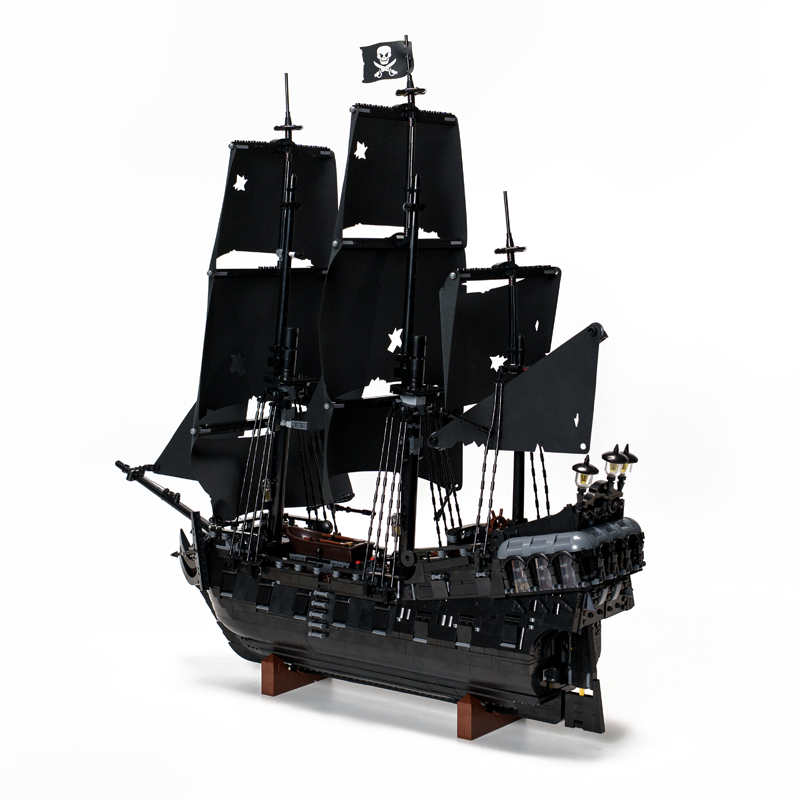 Black Pearl Pirate Ship-chaoxingtoys