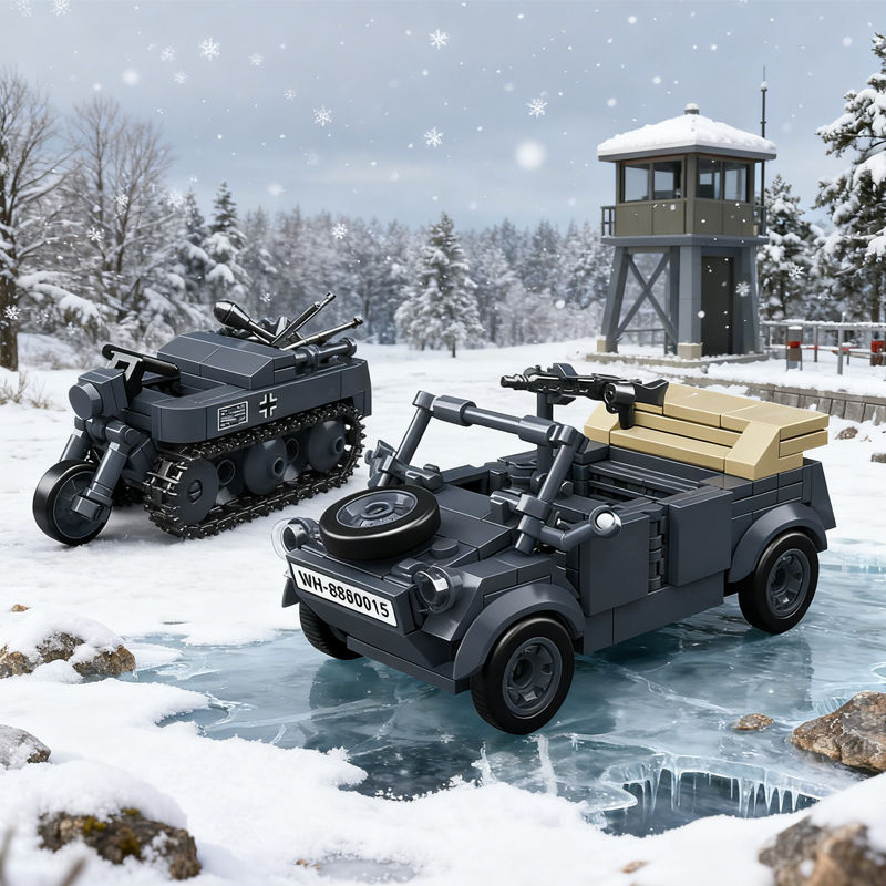 SD.KFZ.2 TYPE 82 KÚBELWAGEN-chaoxingtoys