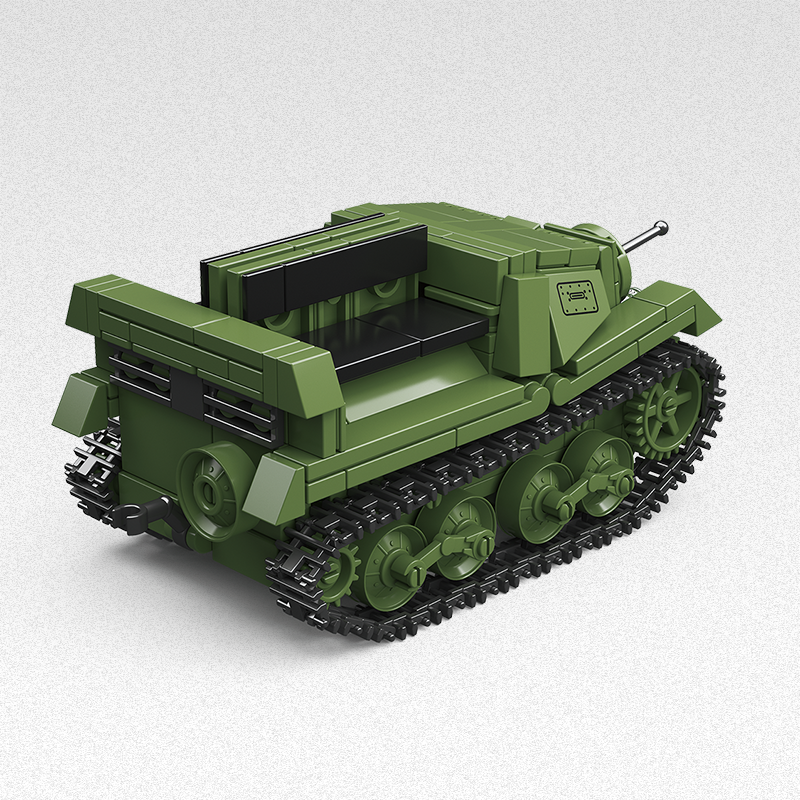 57 MM ZIS-2 T-20 ARMORED TRACTOR-chaoxingtoys