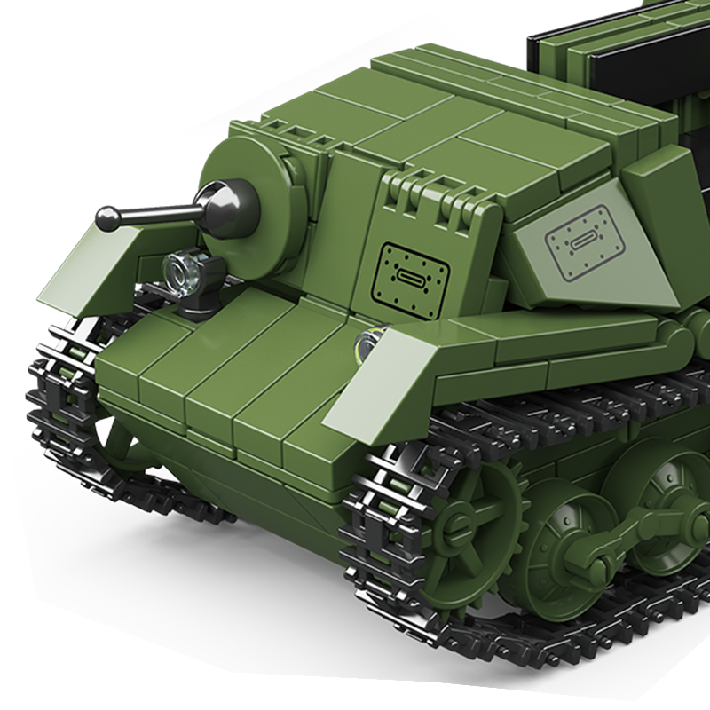 57 MM ZIS-2 T-20 ARMORED TRACTOR-chaoxingtoys