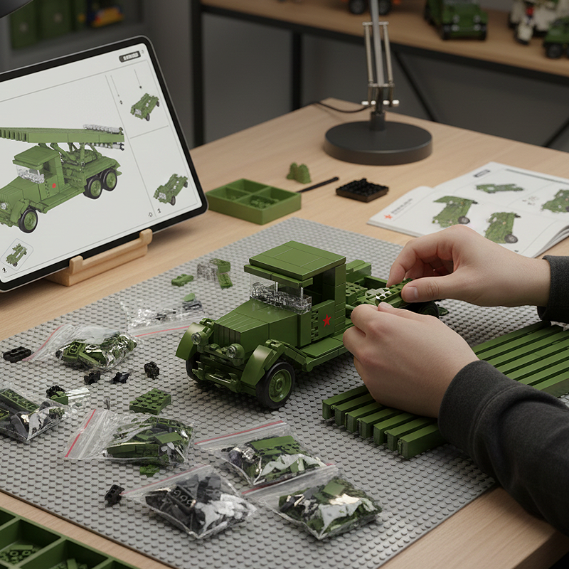 ZI5-6 BM-13 KATYUSHA-chaoxingtoys