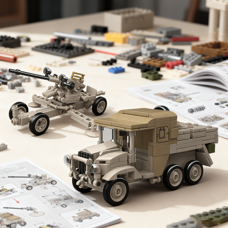 BOFORS 40 MM L/60 MORRIS CDSW 6X4-chaoxingtoys