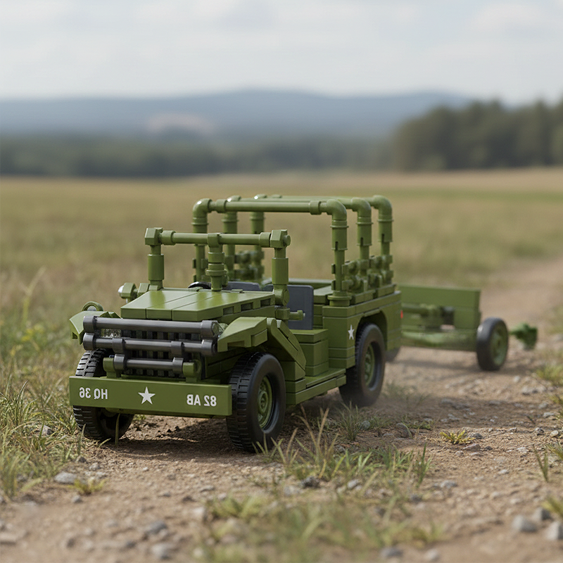 M3 37MM AT GUN DODGE BEEP WC52-chaoxingtoys