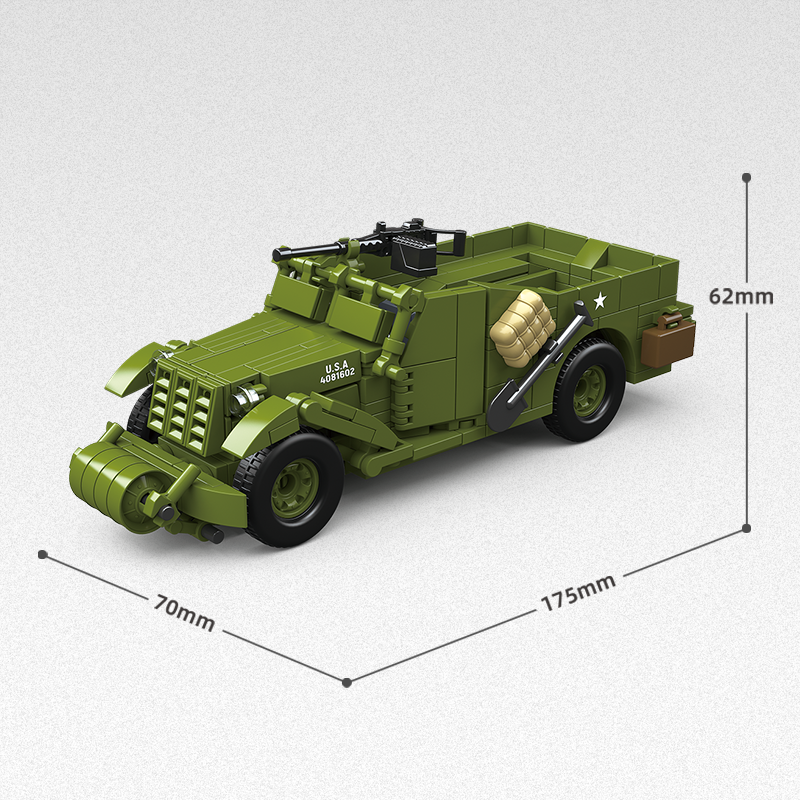 M3A1 SCOUT CAR-chaoxingtoys