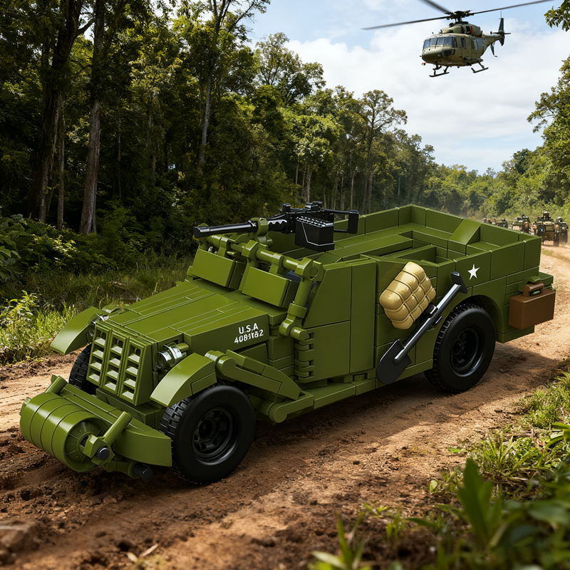 M3A1 SCOUT CAR-chaoxingtoys