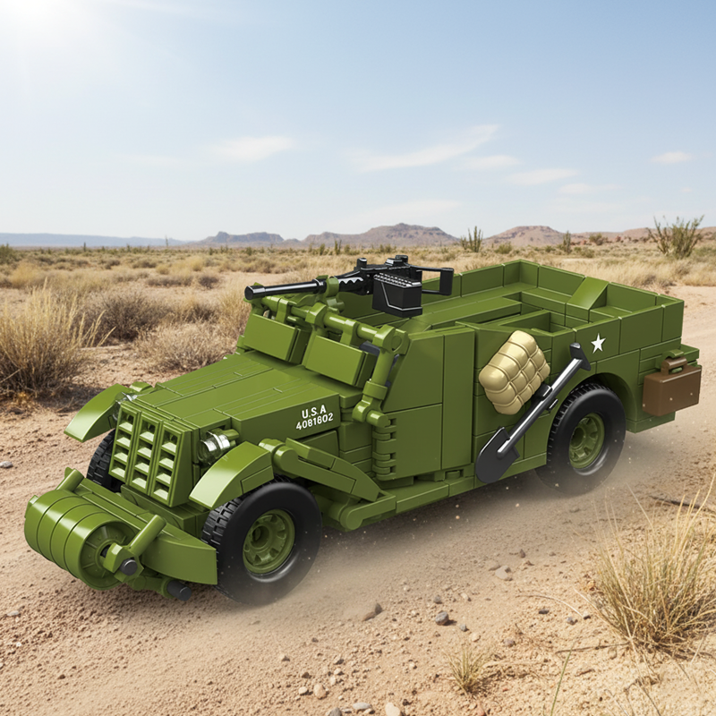 M3A1 SCOUT CAR-chaoxingtoys