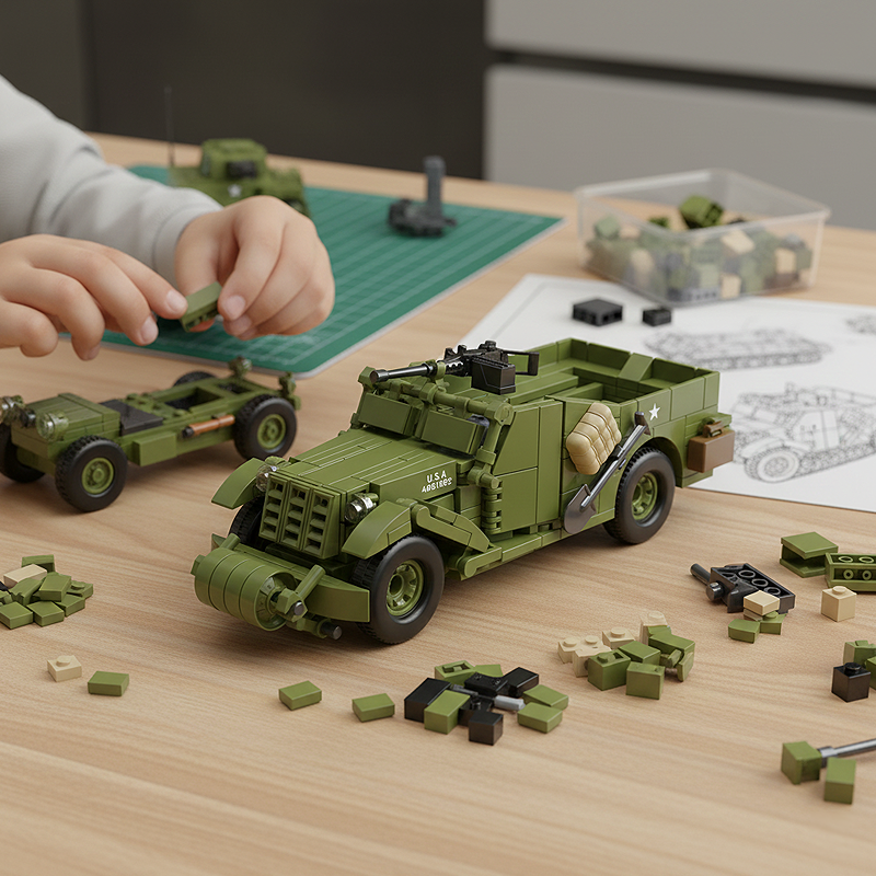 M3A1 SCOUT CAR-chaoxingtoys