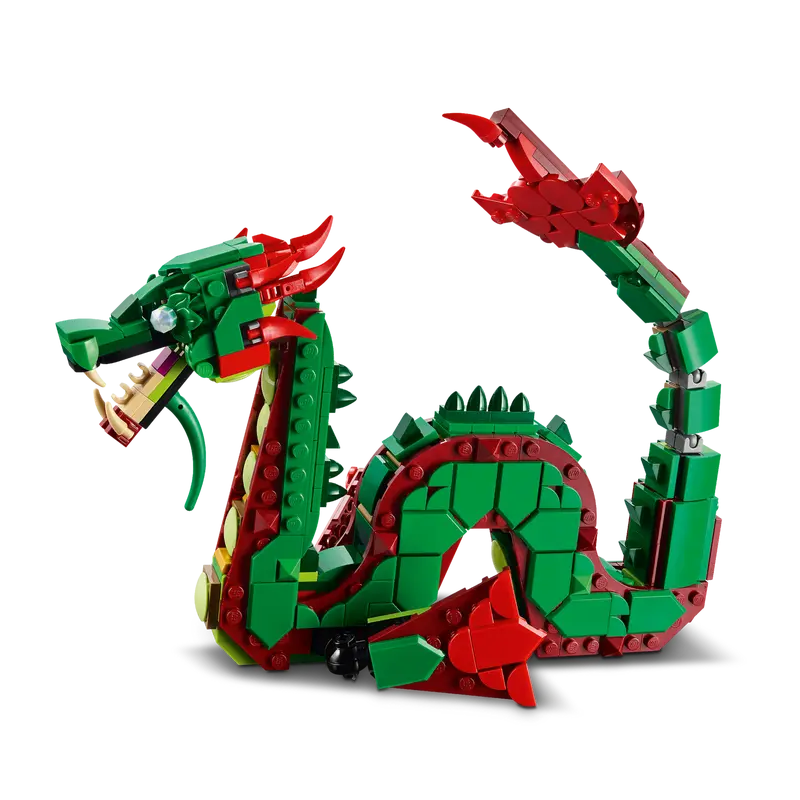 Medieval Fire Dragon building blocks model - chaoxingtoys