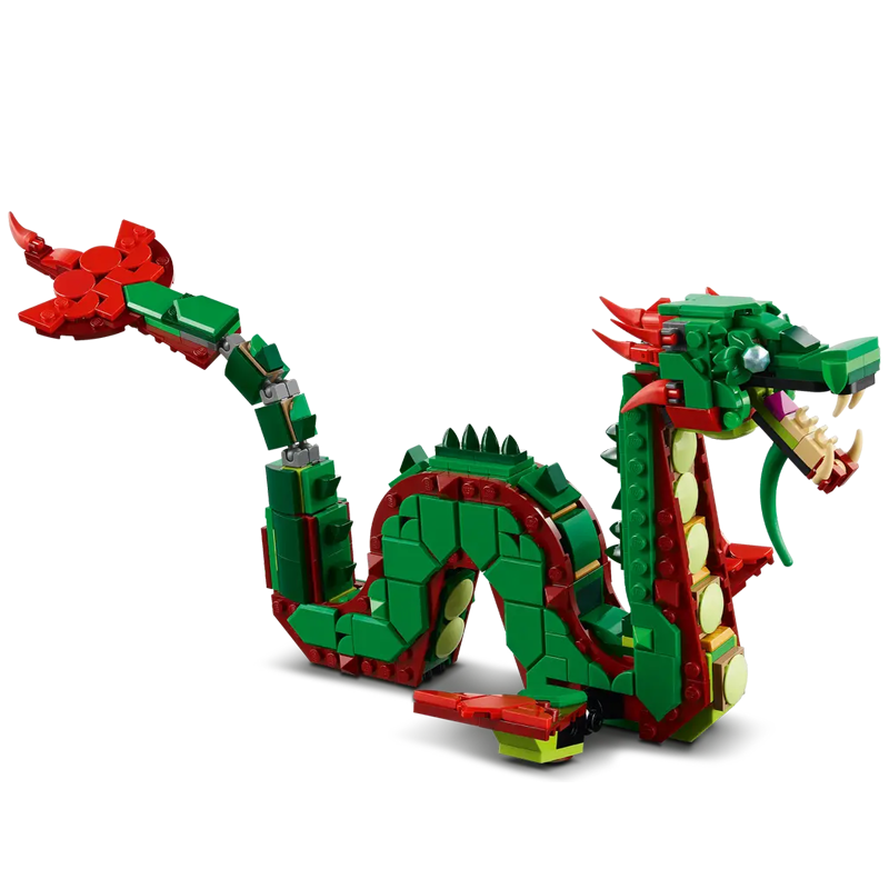 Medieval Fire Dragon building blocks model - chaoxingtoys
