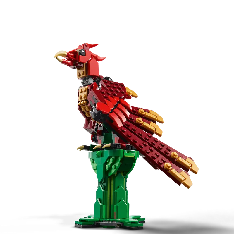Medieval Fire Dragon building blocks model - chaoxingtoys