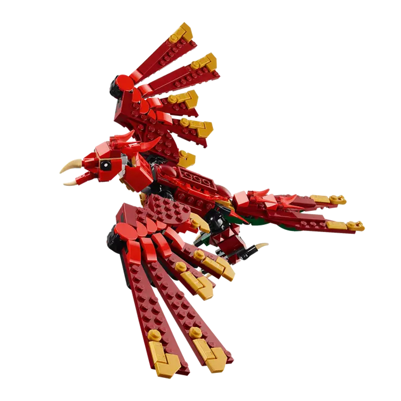 Medieval Fire Dragon building blocks model - chaoxingtoys