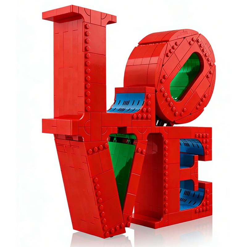 LOVE building blocks model - chaoxingtoys