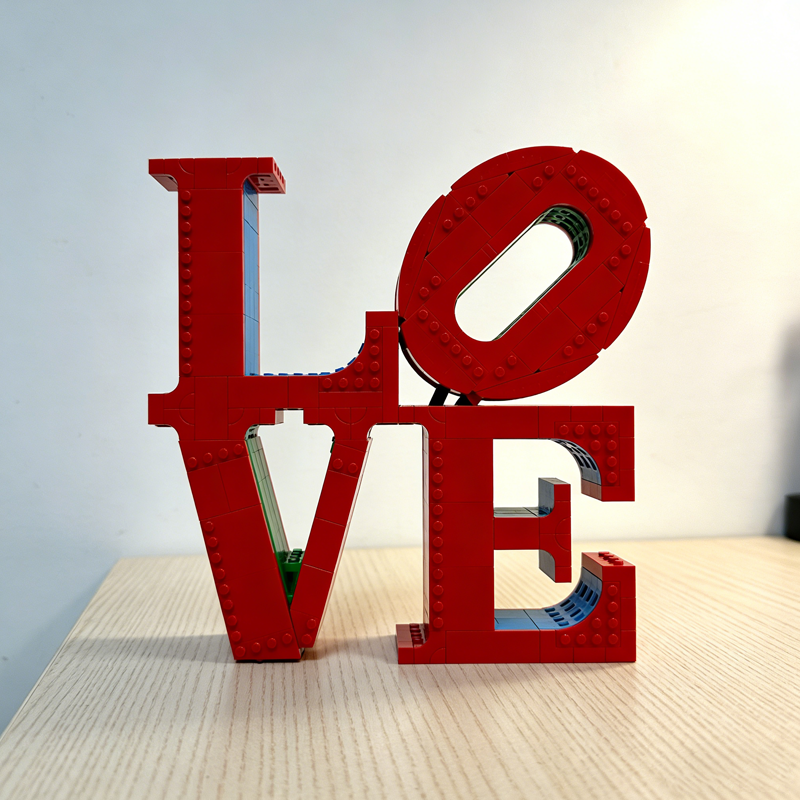 LOVE building blocks model - chaoxingtoys