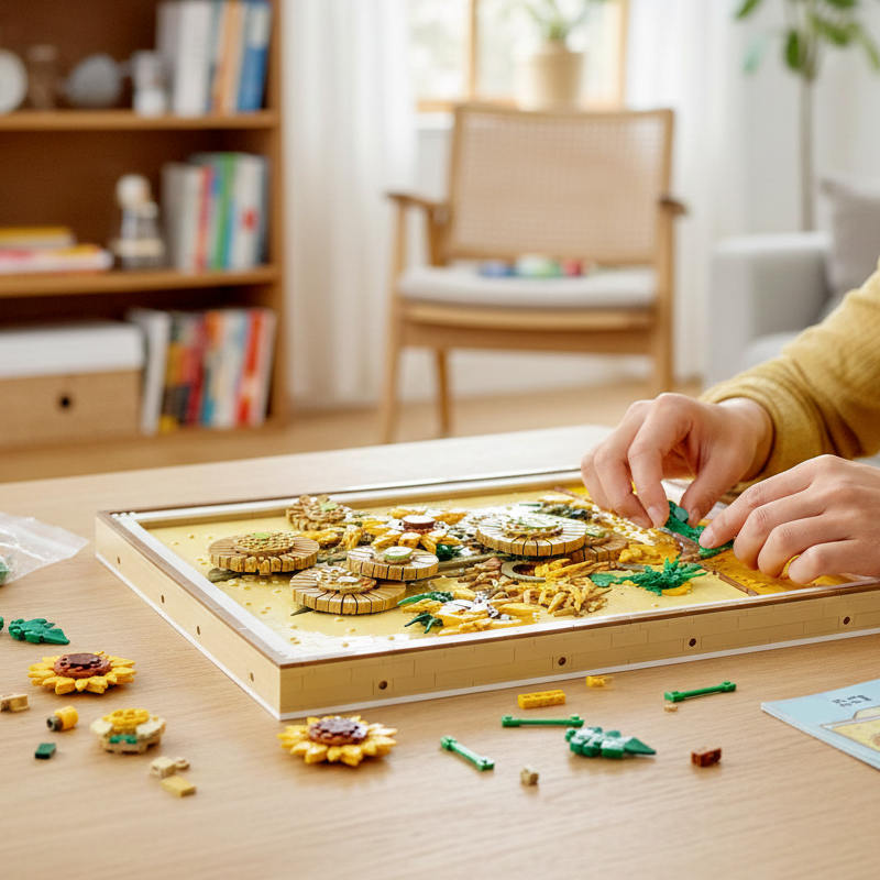 Classic Sunflower Art-chaoxingtoys