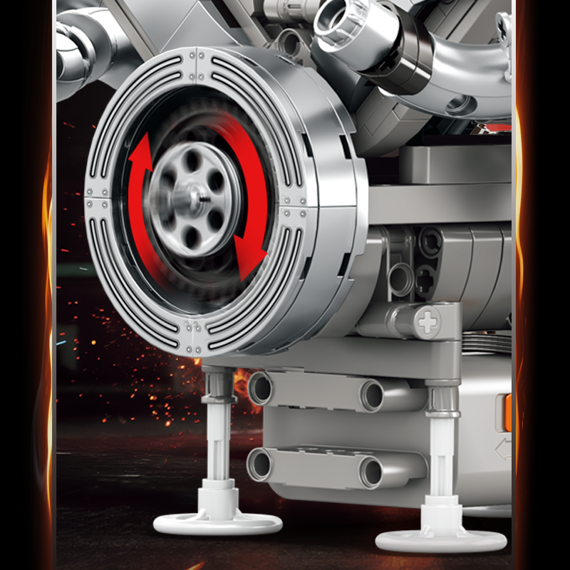 ENGINE With Motor-chaoxingtoys