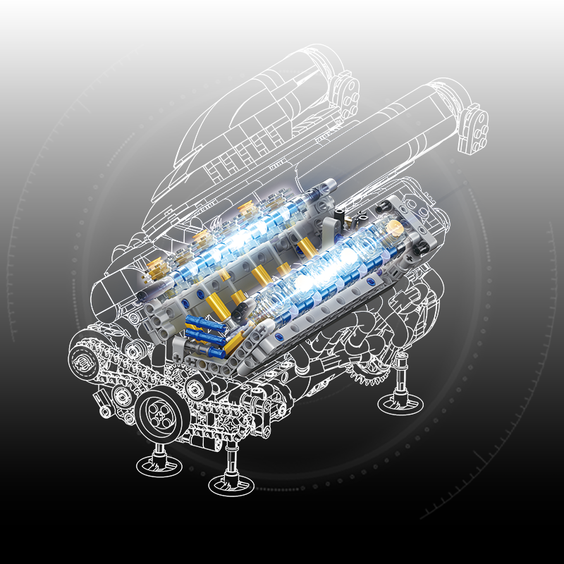SP3 ENGINE With Motor