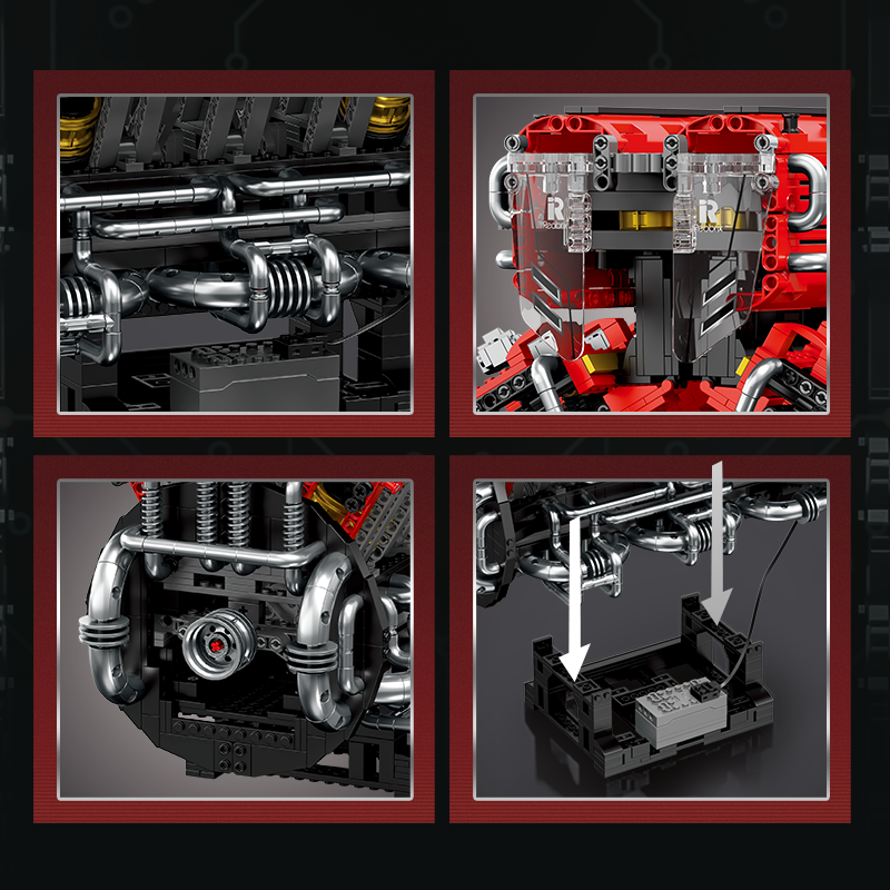 SP3 ENGINE With Motor-chaoxingtoys