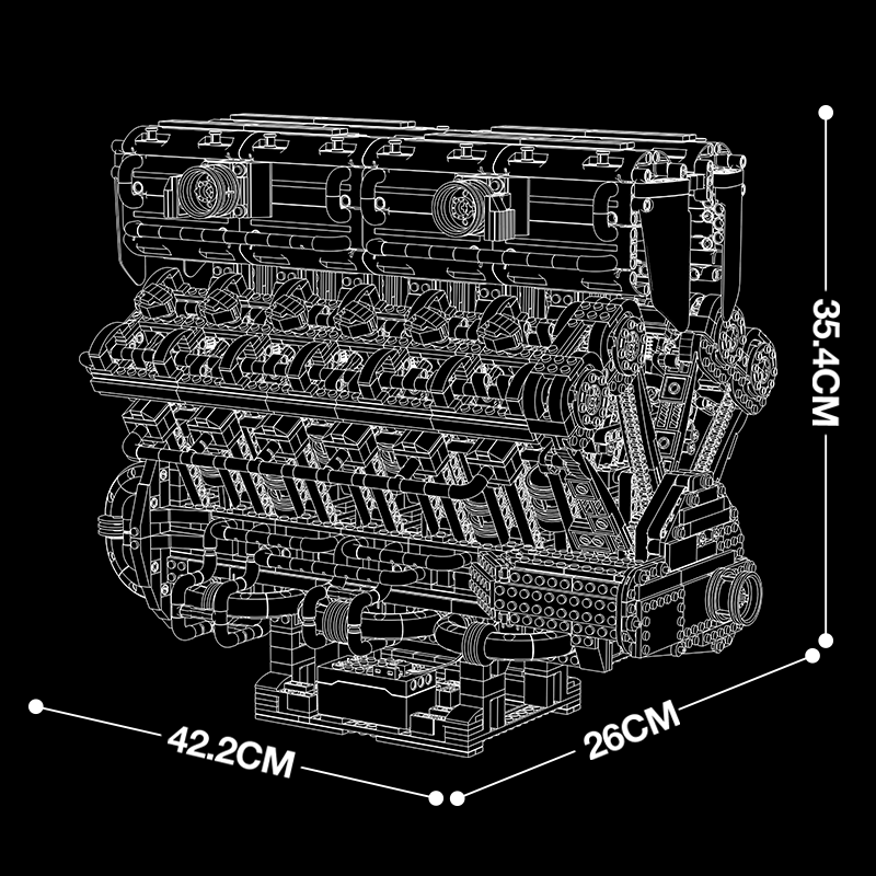 SP3 ENGINE With Motor-chaoxingtoys