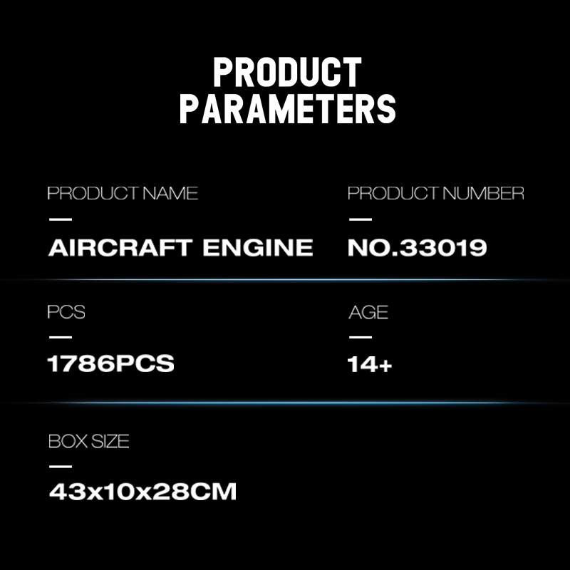 AIRCRAFT ENGINE (With Motor)
