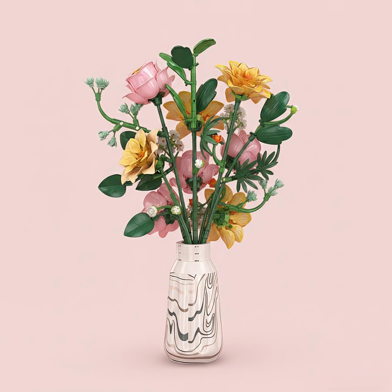 Rose & Autumn Chrysanthemum-chaoxingtoys