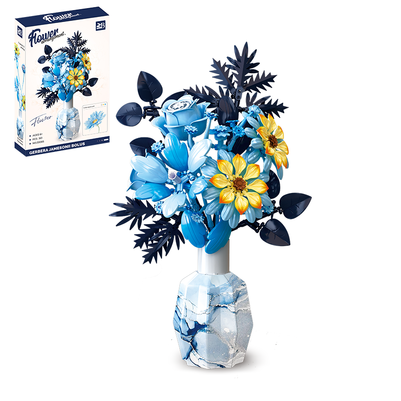 Lily, Rose & Frans Gerbera-chaoxingtoys