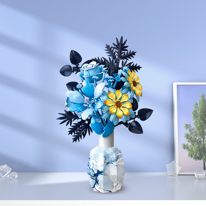 Lily, Rose & Frans Gerbera-chaoxingtoys