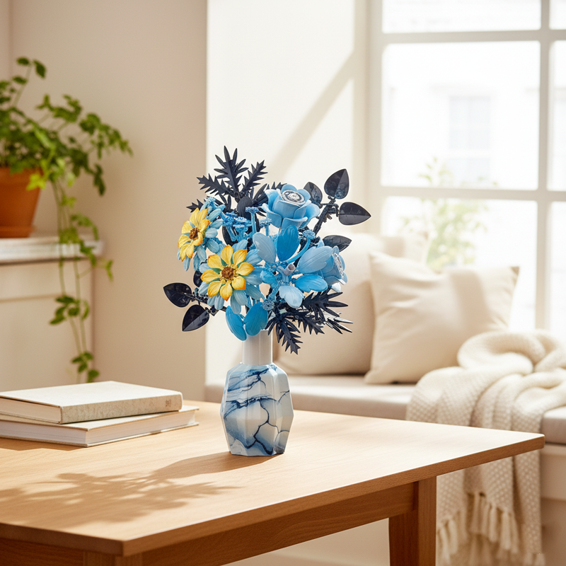 Lily, Rose & Frans Gerbera-chaoxingtoys