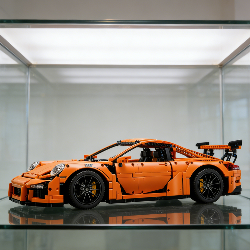 Porsche 911 GT3 RS building blocks model - chaoxingtoys