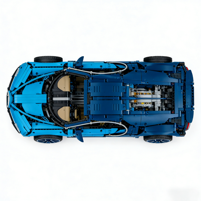 High-Performance Hypercar Building Block Model-chaoxingtoys