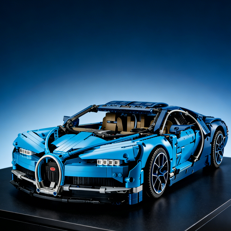 High-Performance Hypercar Building Block Model-chaoxingtoys