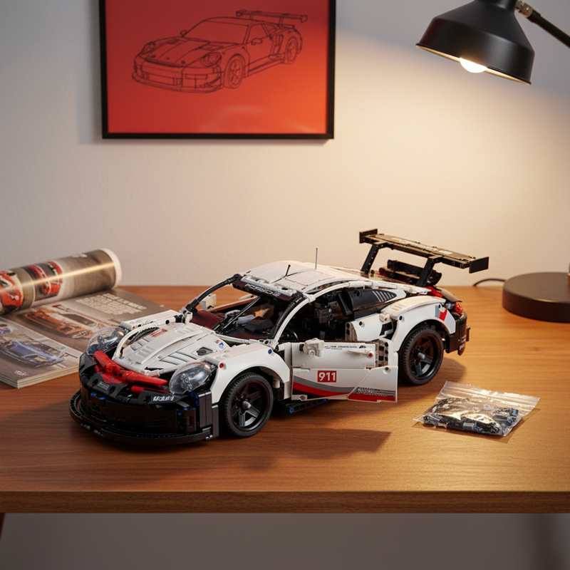 Porsche 911 RSR building blocks 42096