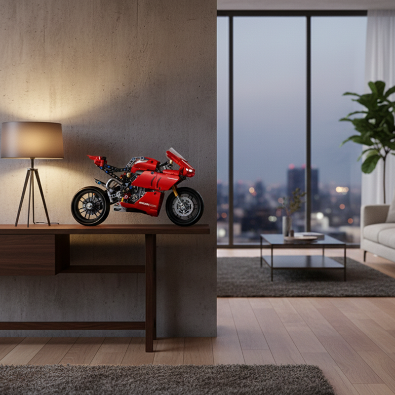 Ducati Panigale V4 R building blocks model - chaoxingtoys