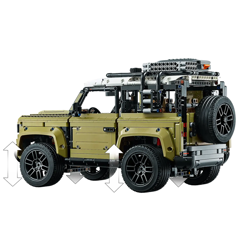 Technic Land Rover building blocks model - chaoxingtoys