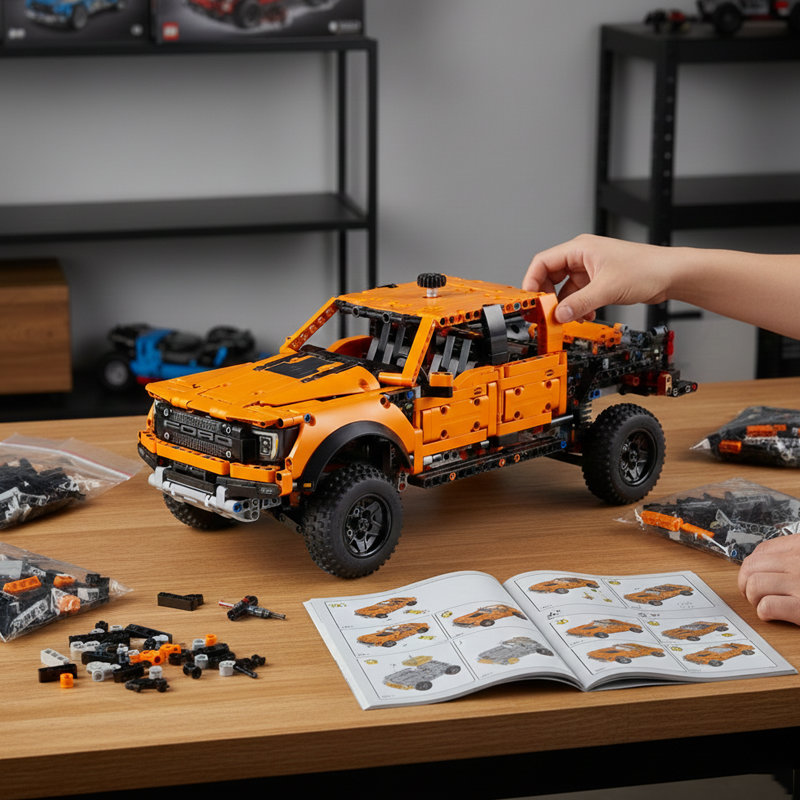 Ford Raptor building blocks 42126