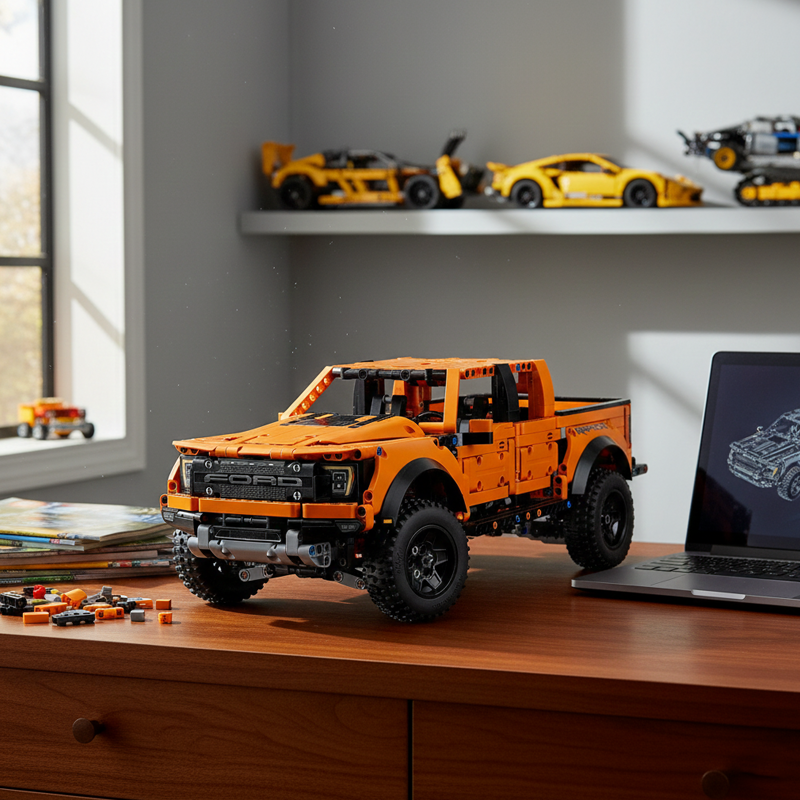 Off-Road Pickup Truck building blocks model - chaoxingtoys
